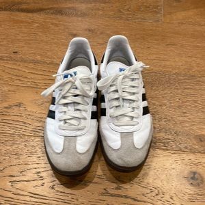 Adidas Women's Samba OG White/Black/Granite. Womens Size 8.5